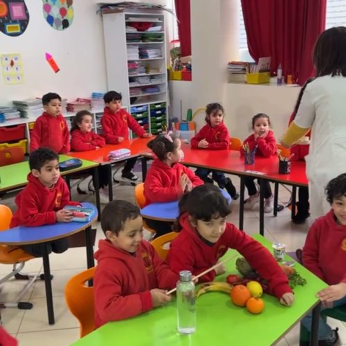 Séance de langage sur l&rsquo;alimentation.