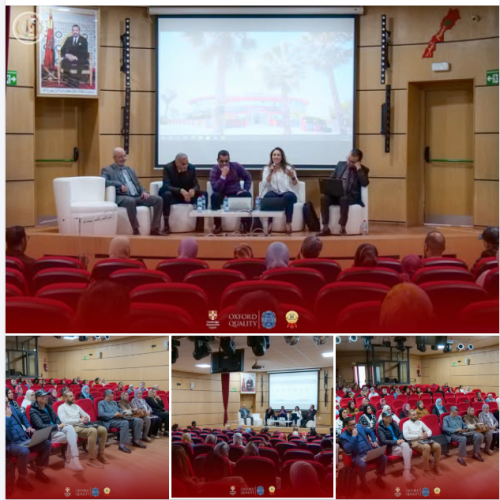 بتنسيق مع مؤسسة محمد السادس للنهوض بالأعمال الاجتماعية للتربية والتكوين، وبحضور ممثلي الأبناك الشريكة، لقاءً تواصليًا لفائدة الأساتذة،